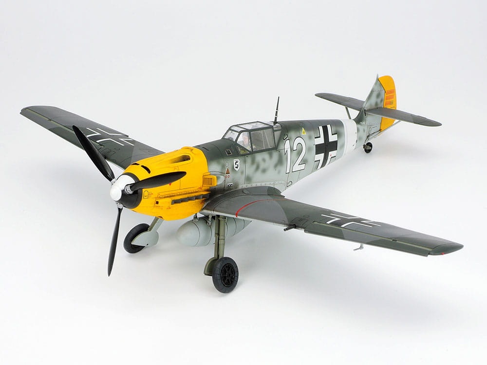 Zdjęcie dodatkowe produktu Messerschmitt Bf 109 E-4/7 Trop 1:48 Tamiya 61063