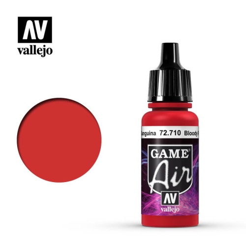 Vallejo 72710 Bloody Red Game Air Farba